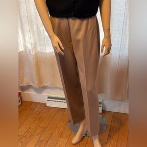 Tan slacks Evan Picone size 10 union label lined